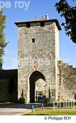 BASTIDE   DE VIANNE, VILAGE FORTIFIE, VALLEE DE LA GARONNE,  LOT ET GARONNE. (47F01004.jpg)