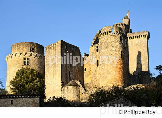 CHATEAU DE BONAGUIL, COMMUNE DE SAINT-FRONT-SUR-LEMANCE,   LOT-ET-GARONNE. (47F01039.jpg)