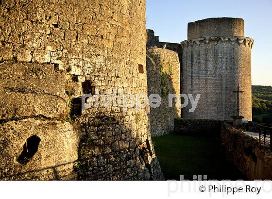 CHATEAU DE BONAGUIL, COMMUNE DE SAINT-FRONT-SUR-LEMANCE,   LOT-ET-GARONNE. (47F01101.jpg)