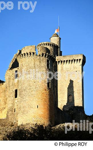 CHATEAU DE BONAGUIL, COMMUNE DE SAINT-FRONT-SUR-LEMANCE,   LOT-ET-GARONNE. (47F01103.jpg)