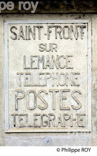 LA POSTE DU VILLAGE  DE SAINT-FRONT-SUR-LEMANCE,   LOT-ET-GARONNE (47F01107.jpg)