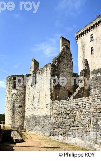 CHATEAU DE BONAGUIL, COMMUNE DE SAINT-FRONT-SUR-LEMANCE,   LOT-ET-GARONNE. (47F01123.jpg)