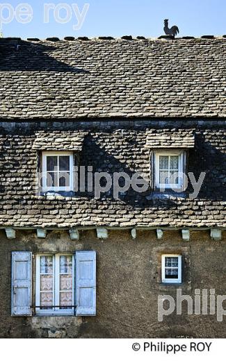 MAISON  TRADITIONNELLE DE LA  VIEILLE VILLE DE   MENDE, GEVAUDAN, LOZERE (48F01237.jpg)