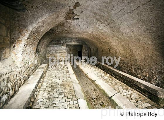 LAVOIR DE LA CALQUIERE,  RUE BASSE ,  VIEILLE VILLE DE   MENDE, GEVAUDAN, LOZERE. (48F01324.jpg)