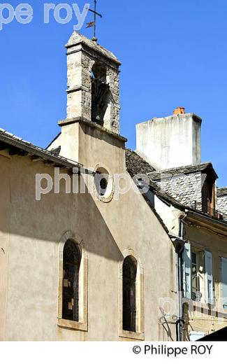 CHAPELLE SAINT DOMINIQUE,   VIEILLE VILLE DE   MENDE, GEVAUDAN, LOZERE. (48F01420.jpg)