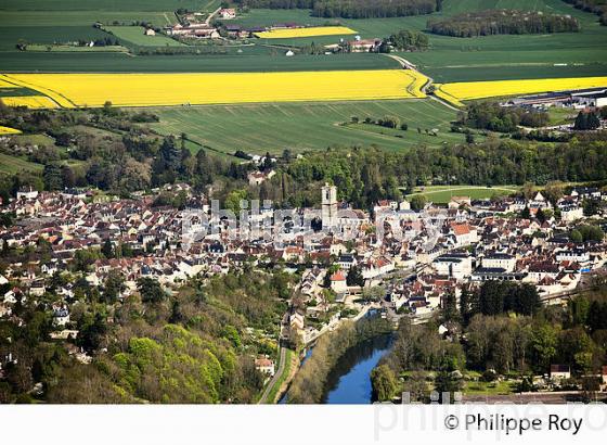 CLAMECY, CANAL DU NIVERNAIS, PAYS DES VAUX DE L 'YONNE,  NIEVRE, BOURGOGNE. (58F00102.jpg)