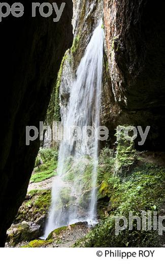 GORGES DE KAKUETTA, COMMUNE  DE SAINTE ENGRACE,   SOULE, PAYS BASQUE,  PYRENEES- ATLANTIQUE. (64F04032.jpg)