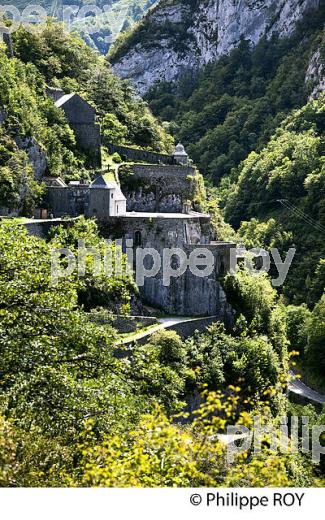 LE FORT  DU PORTALET, VALLEE D' ASPE, COMMUNE D' ETSAUT,  BEARN, PYRENEES ATLANTIQUES. (64F04528.jpg)