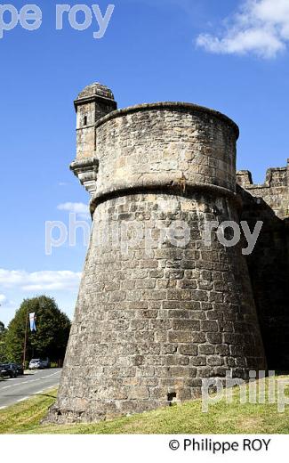 FORTIFICATIONS, BASTIDE DE  NAVARRENX, GAVE D' OLORON,  BEARN, PYRENEES- ATLANTIQUES. (64F05031.jpg)