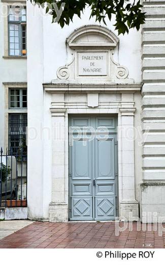 PARLEMENT DE NAVARRE, VILLE DE   PAU, BEARN, PYRENEES ATLANTIQUES. (64F05814.jpg)