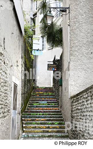 PASSAGE PARENTOY, QUARTIER DU  HEDAS, PAU, BEARN, PYRENEES-ATLANTIQUES. (64F06115.jpg)