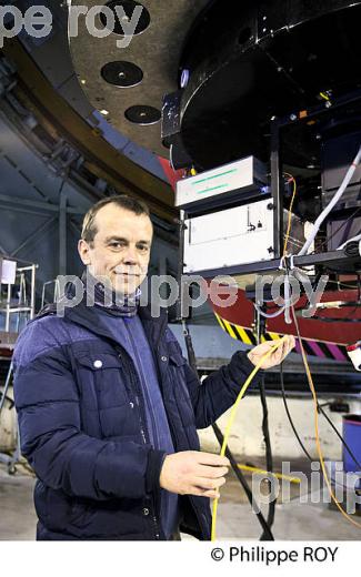 ERIC JOSSELIN, TELESCOPE BERNARD LYOT, OBSERVATOIRE DU PIC DU MIDI DE BIGORRE, HAUTES PYRENEES. (65F01801.jpg)