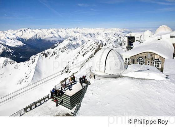TERRASSE PUBLIQUE DE L' OBSERVATOIRE DU PIC DU MIDI DE BIGORRE, HAUTES PYRENEES. (65F01907.jpg)