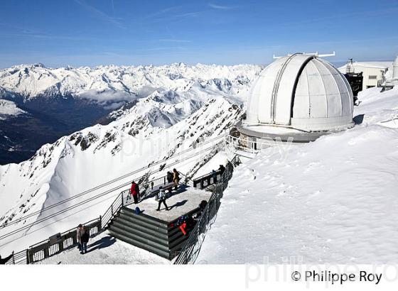 TERRASSE PUBLIQUE DE L' OBSERVATOIRE DU PIC DU MIDI DE BIGORRE, HAUTES PYRENEES. (65F01908.jpg)