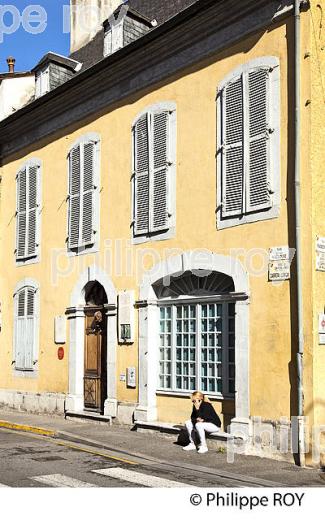 MAISON NATALE DU MARECHAL  FOCH, TARBES, BIGORRE, HAUTES-PYRENEES. (65F02036.jpg)