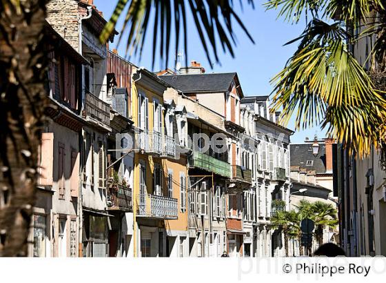 HABITAT TRADITIONNEL, QUARTIER DES HARAS,  TARBES, BIGORRE, HAUTES-PYRENEES. (65F02133.jpg)