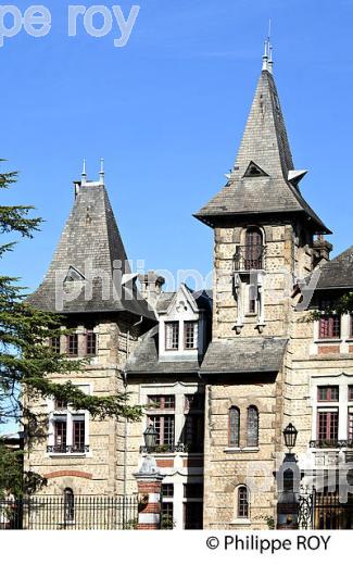 MAISON BOURGEOISE, QUARTIER MASSEY,  TARBES, BIGORRE, HAUTES-PYRENEES. (65F02137.jpg)