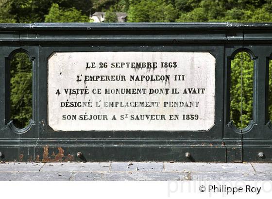 PONT NAPOLEON III , LUZ-SAINT-SAUVEUR, PAYS TOY, HAUTES-PYRENEES. (65F02703.jpg)