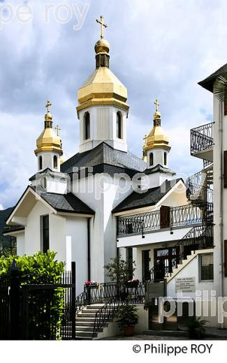 EGLISE ORTHODOXE, VILLE DE  LOURDES, BIGORRE, HAUTES-PYRENEES. (65F03422.jpg)