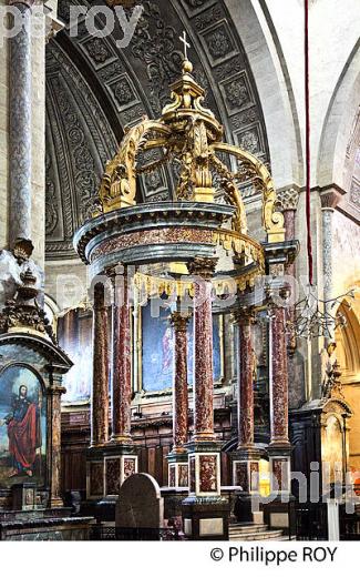 CATHEDRALE NOTRE DAME DE LA SEDE, TARBES, BIGORRE, HAUTES-PYRENEES. (65F03715.jpg)