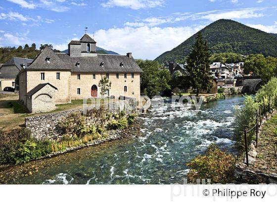 CHATEAU DES NESTES, VILLAGE D' ARREAU,    VALLEE D' AURE, HAUTES-PYRENEES. (65F06520.jpg)