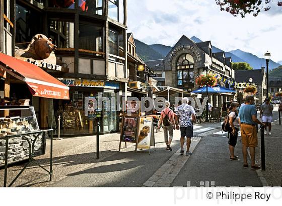 LE VILLAGE DE SAINT-LARY, EN ETE,  VALLEE D' AURE, HAUTES-PYRENEES. (65F07324.jpg)