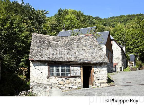 LE VILLAGE DE VIGNEC,  EN ETE,  VALLEE D' AURE, HAUTES-PYRENEES. (65F07709.jpg)