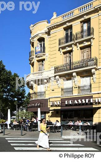 LA MAISON DUFFAU ,  QUARTIER CLEMENCEAU, VILLE DE PERPIGNAN, ROUSSILLON, CATALOGNE. (66F00233.jpg)