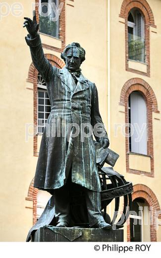 FRANCOIS ARAGO, QUARTIER SAINT-JEAN, VILLE DE  PERPIGNAN,  ROUSSILLON, CATALOGNE . (66F00416.jpg)