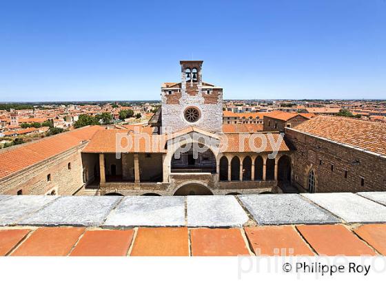 PALAIS DES ROIS DE MAJORQUE, VILLE DE PERPIGNAN, ROUSSILLON, CATALOGNE. (66F00511.jpg)