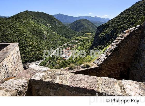 FORT LIBERIA, VILLEFRANCHE DE CONFLENT, VALLEE DE LA TET, CONFLENT, ROUSSILLON,   CATALOGNE. (66F01015.jpg)