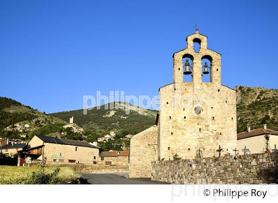 VILLAGE DE LLO ,  CERDAGNE, ROUSSILLON, CATALOGNE, PYRENEES ORIENTALES. (66F01530.jpg)