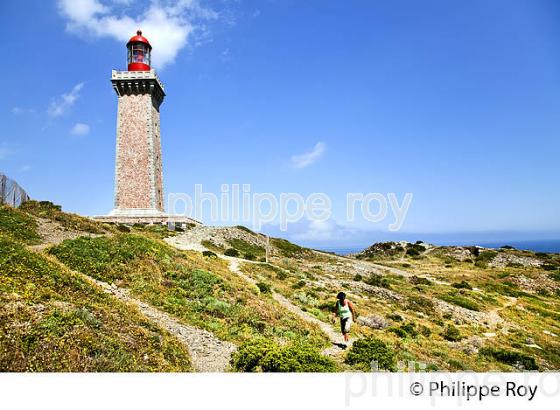 LE PHARE DU  CAP BEAR, PORT VENDRES,   COTE VERMEILLE, ROUSSILLON, CATALOGNE. (66F02940.jpg)