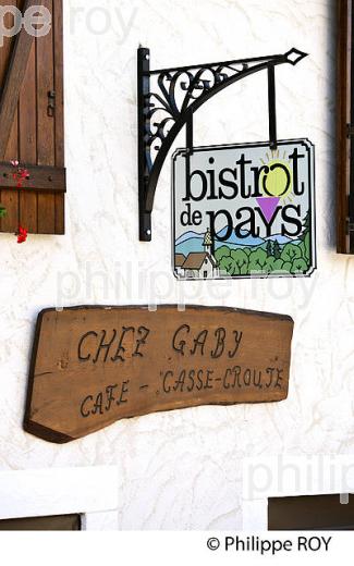 BISTROT DE PAYS, MILLE ETANGS, VOSGES, FRANCE (70F01105.jpg)