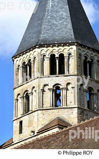 ANCIENNE ABBAYE BENEDICTINE DE CLUNY,  MACONNAIS,  BOURGOGNE. (71F00128.jpg)