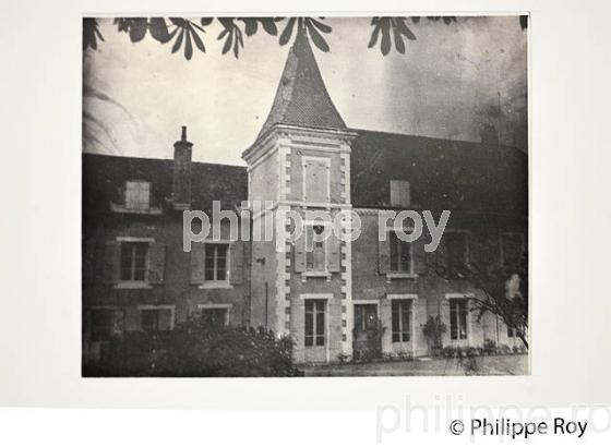 DOMAINE DU GRAS, MAISON DE NICEPHORE NIEPCE, INVENTEUR DE LA PHOTOGRAPHIE, SAINT LOUP DE VARENNES, BOURGOGNE. (71F00834.jpg)