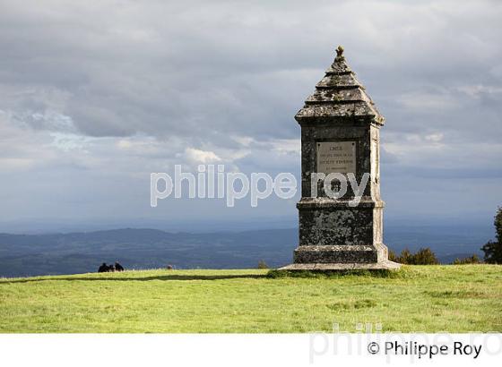 LE MONT BEUVRAY , CITE GAULOISE DE BIBRACTE, MASSIF DU MORVAN, BOURGOGNE-FRANCHE-COMTE. (71F00930.jpg)