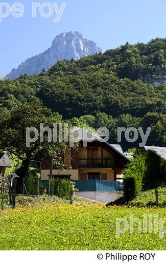 LE CHATELARD, VILLAGE DES BAUGES, SAVOIE (73F01012.jpg)