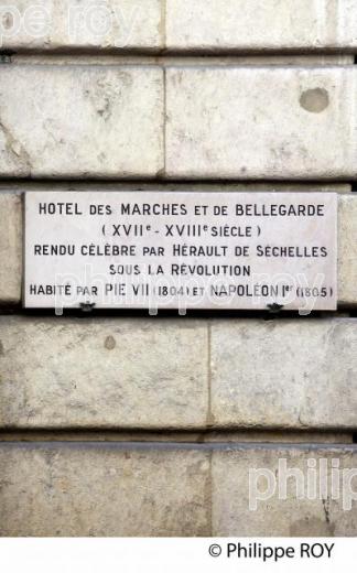 HOTEL DES MARCHES ET DE BELLEGARDE, CHAMBERY, FRANCE (73F03014.jpg)