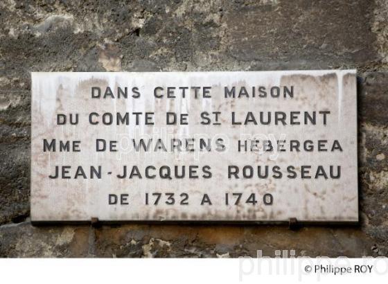 MAISON DE J.-J. ROUSSEAU, CHAMBERY, SAVOIE, FRANCE (73F03325.jpg)