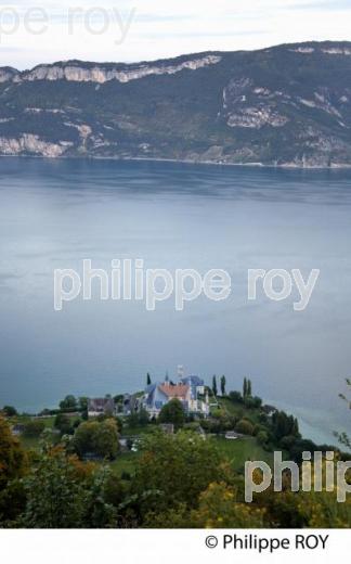 ABBAYE DE HAUTECOMBE ET LAC DU BOURGET, SAVOIE, FRANCE (73F03637.jpg)