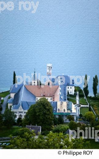 ABBAYE DE HAUTECOMBE ET LAC DU BOURGET, SAVOIE, FRANCE (73F03638.jpg)
