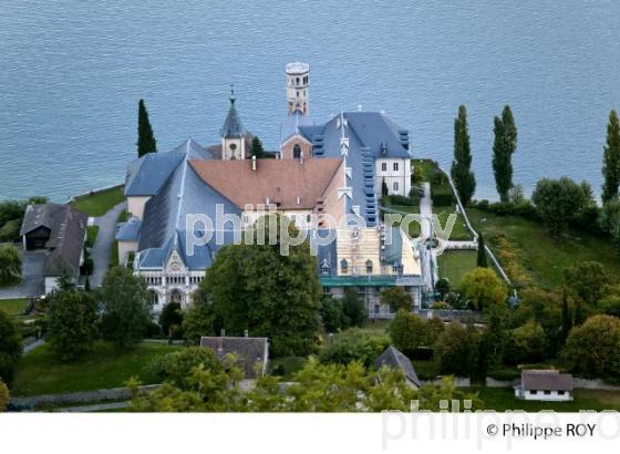 ABBAYE DE HAUTECOMBE ET LAC DU BOURGET, SAVOIE, FRANCE (73F03639.jpg)