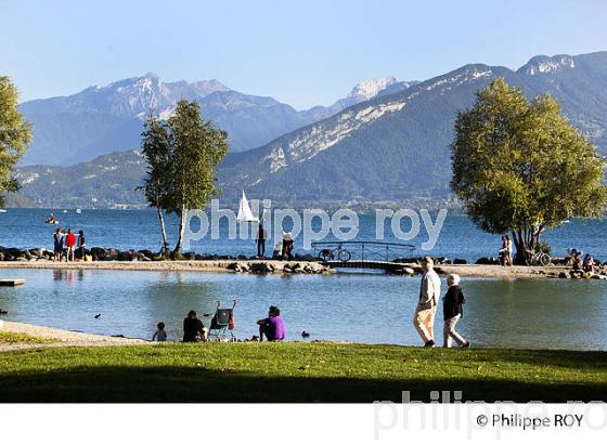 PLAGE D'ALBIGNY, LAC D'ANNECY, HAUTE-SAVOIE, FRANCE (74F01407.jpg)