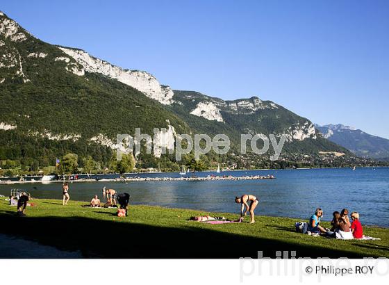 PLAGE D'ALBIGNY, LAC D'ANNECY, HAUTE-SAVOIE, FRANCE (74F01408.jpg)