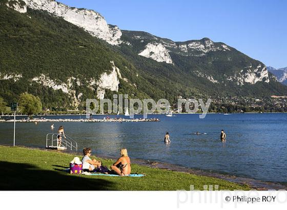PLAGE D'ALBIGNY, LAC D'ANNECY, HAUTE-SAVOIE, FRANCE (74F01409.jpg)