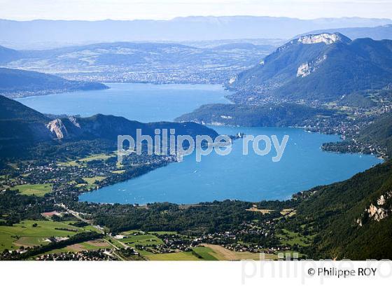 LAC D'ANNECY, MASSIFS DES BAUGES ET DES ARAVIS, FRANCE (74F01521.jpg)