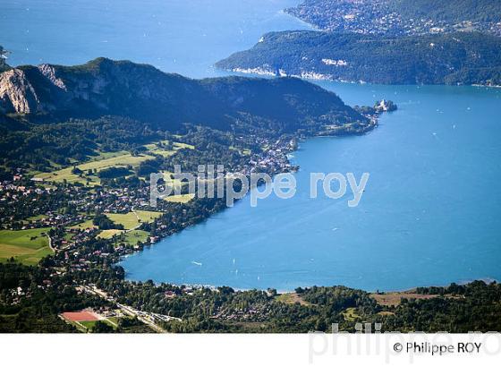 LAC D'ANNECY, MASSIFS DES BAUGES ET DES ARAVIS, FRANCE (74F01523.jpg)