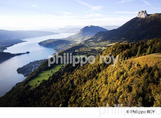 COL DE LA FORCLAZ ET LAC D'ANNECY, HAUTE-SAVOIE, FRANCE (74F01530.jpg)