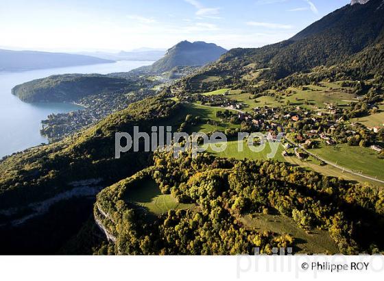 COL DE LA FORCLAZ ET LAC D'ANNECY, HAUTE-SAVOIE, FRANCE (74F01531.jpg)